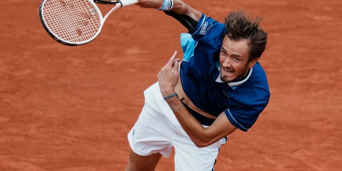 Setzte sich locker durch: Daniil Medwedew. Setzte sich locker durch: Daniil Medwedew.