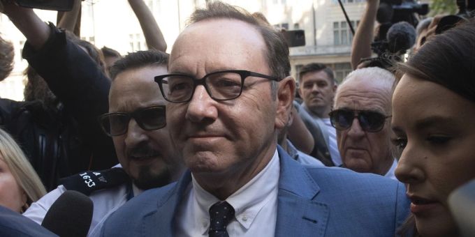 Kevin Spacey bei seiner Ankunft vor dem Gericht in London. Kevin Spacey