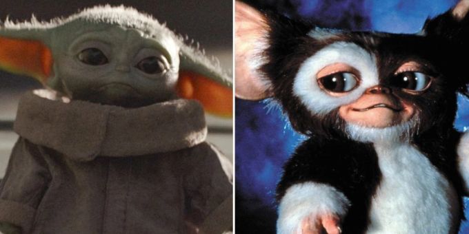 Baby Yoda von «The Mandalorian» und Gizmo von den «Gremlins». Baby Yoda von «The Mandalorian» und Gizmo von den «Gremlins».