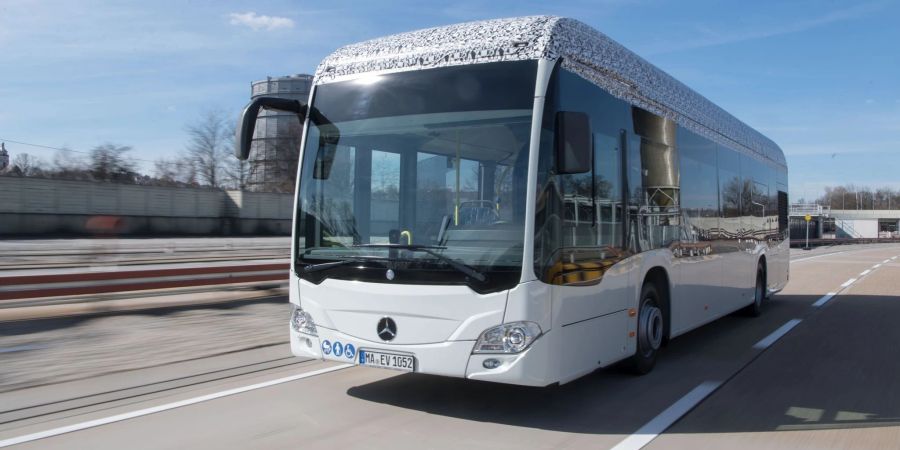 Mit ener neuen Lithium-Ionen-Batterie will Daimler Busses die Reichweite des eCitaro weiter erhöhen.