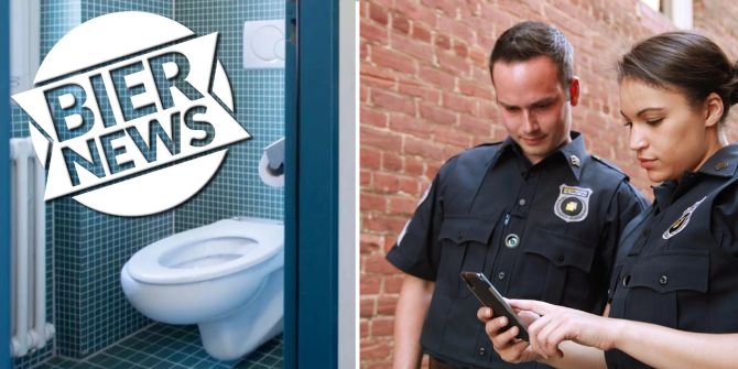 WC Toilette Polizei 17 Jähriger