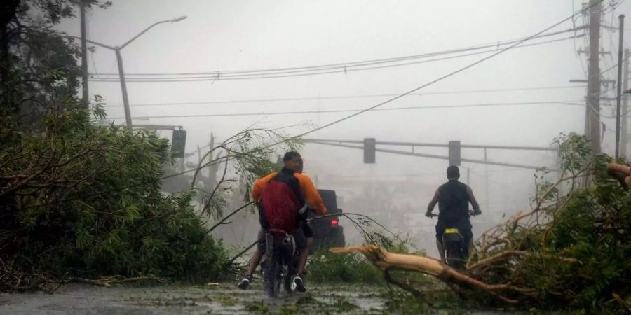 Hurrikan «Maria» in Puerto Rico.