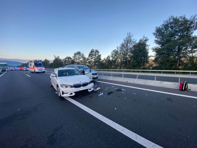 Eine Frau wurde verletzt. Eine Frau