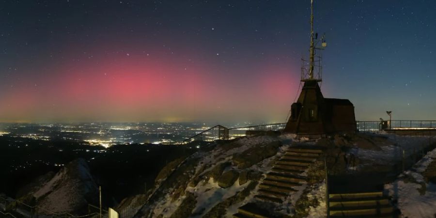 Polarlichter Schweiz