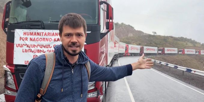 Joel Veldkamp ist Leiter internationale Kommunikation von Christian Solidarity International (CSI). Er war selbst in Bergkarabach vor Ort. Joel Veldkamp