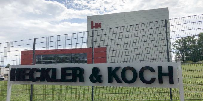 Bei der Drohnenabwehr arbeitet Heckler & Koch mit dem KI-Spezialisten Autonomous Teaming aus München zusammen. (Archivbild) Heckler & Koch