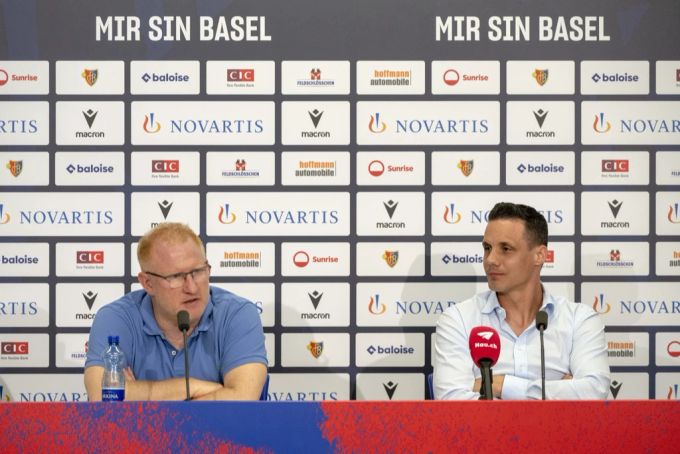 Auf Heiko Vogel und David Degen wartet beim FC Basel viel Arbeit. FC Basel