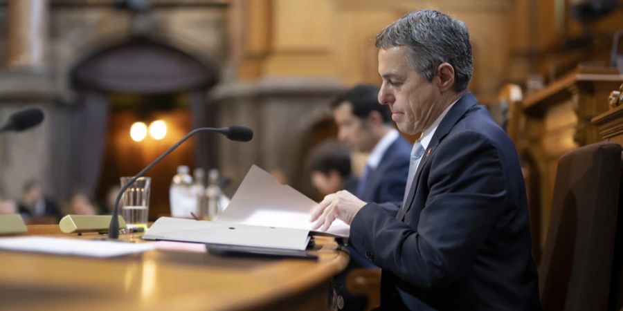 Bundesrat Ignazio Cassis