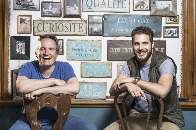 Michel Péclard und Florian Weber