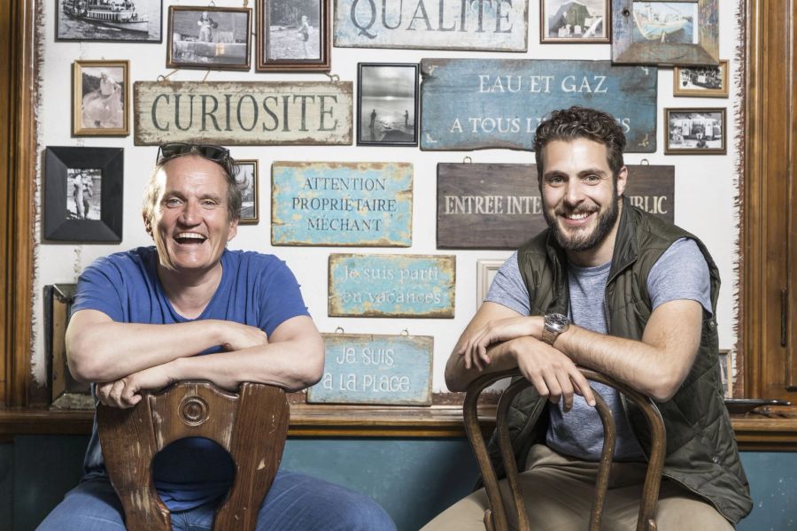 Die Szenegastronomen Michel Péclard (l.) und Florian Weber haben ein neues Lohnmodell eingeführt.