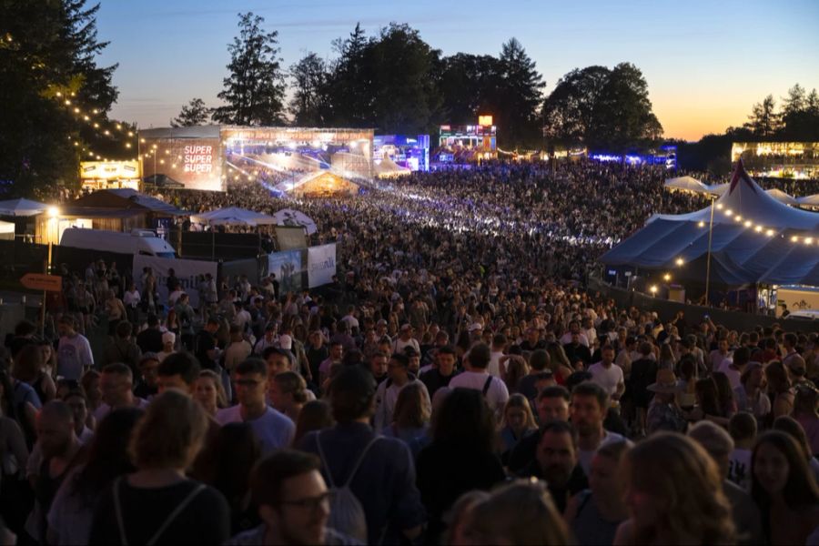 Das 40. Jubiläum des Gurtenfestivals lockte dieses Jahr eine Rekordzahl an Besucherinnen und Besucher an.