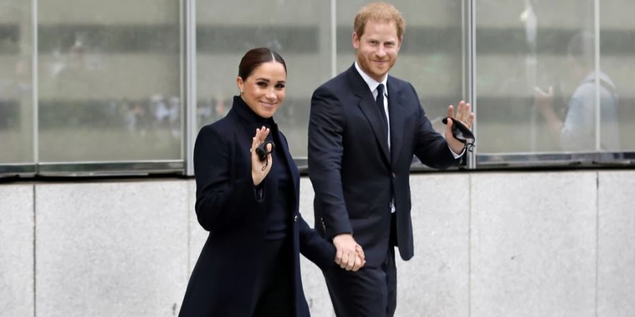 Meghan Markle und Prinz Harry in New York.