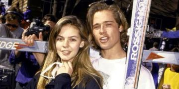 Brad Pitt und Shalane McCall