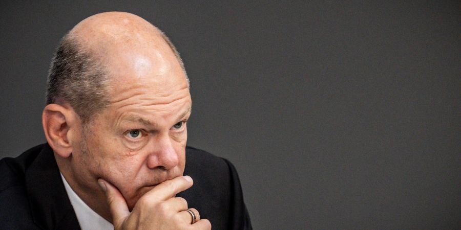 Bundeskanzler Olaf Scholz findet, seine Koalition habe gute Arbeit geleistet im vergangenen Jahr.