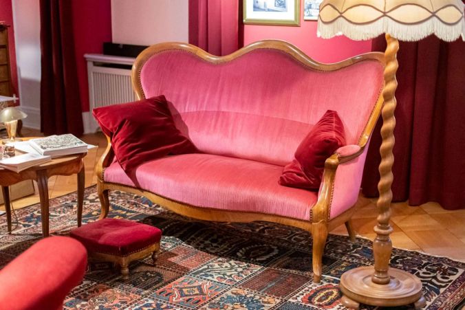 Der Salon wurde explizit auf das Jahr 1939 eingerichtet.