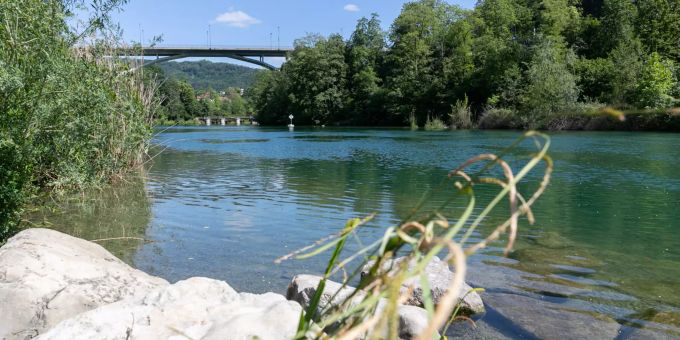 Die Siggenthalerbrücke in Baden. Die Siggenthalerbrücke in Baden.