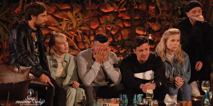 «Sing meinen Song»: Unter Tränen hört MoTrip Patrick Kelly zu. «Sing meinen Song»