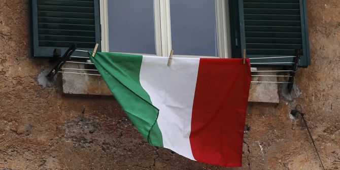 Italien Flagge