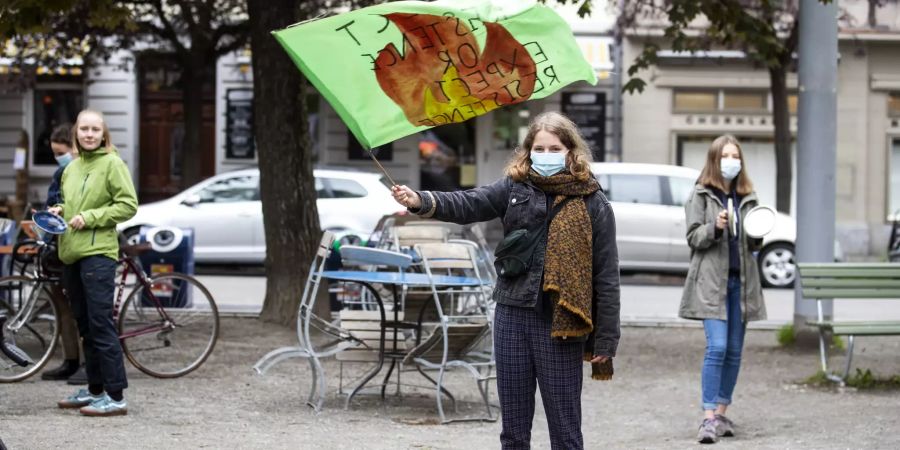 Klimastreik Zürich Coronavirus