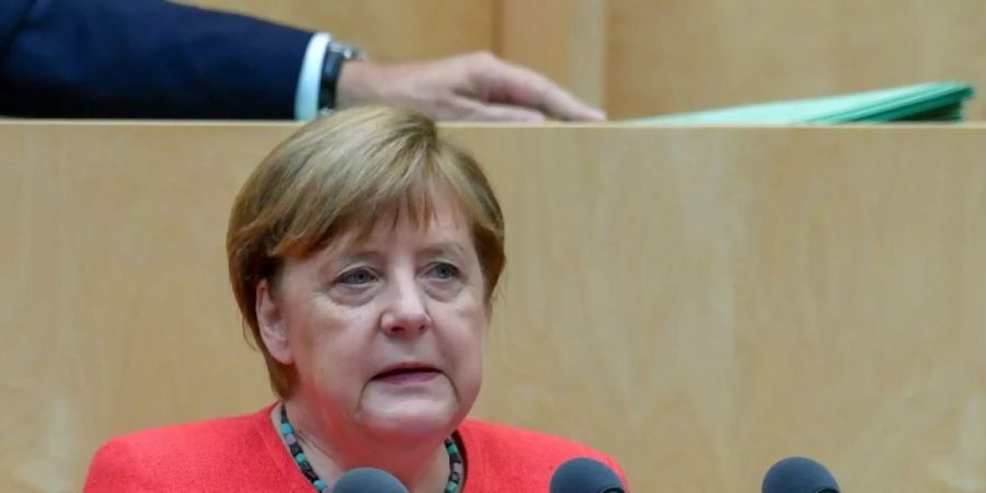 Kanzlerin Merkel im Bundesrat