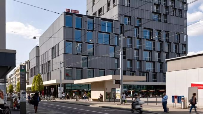 Susanne Willes neuer Arbeitsort: Das SRF-Studio in Basel im Meret Oppenheim Hochhaus (MOH). susanne wille