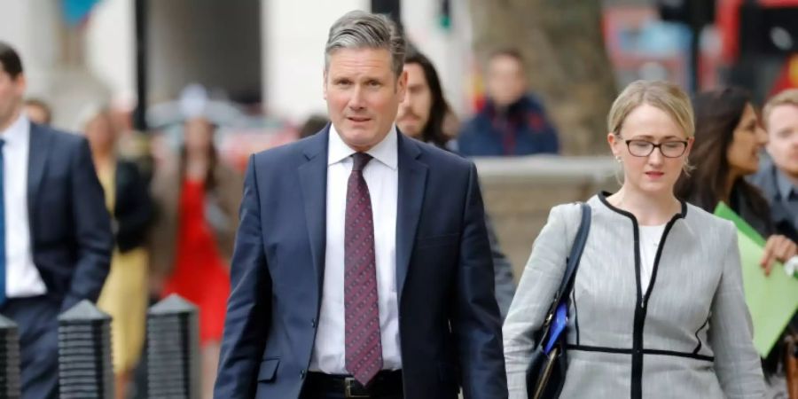 Partei-Chef Keir Starmer und Rebecca Long-Bailey