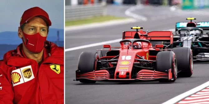 Ferrari Sebastian Vettel Ungarn