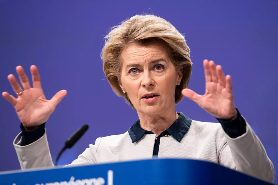 Von der Leyen zu Empfehlungen für Exit-Strategie