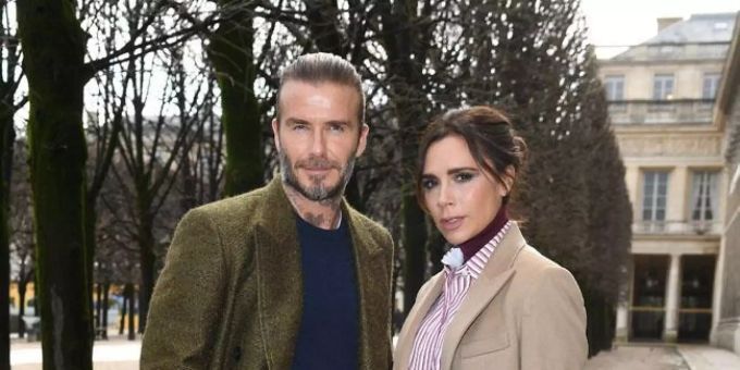 Victoria und David Beckham wurden Opfer eines Diebes. david beckham