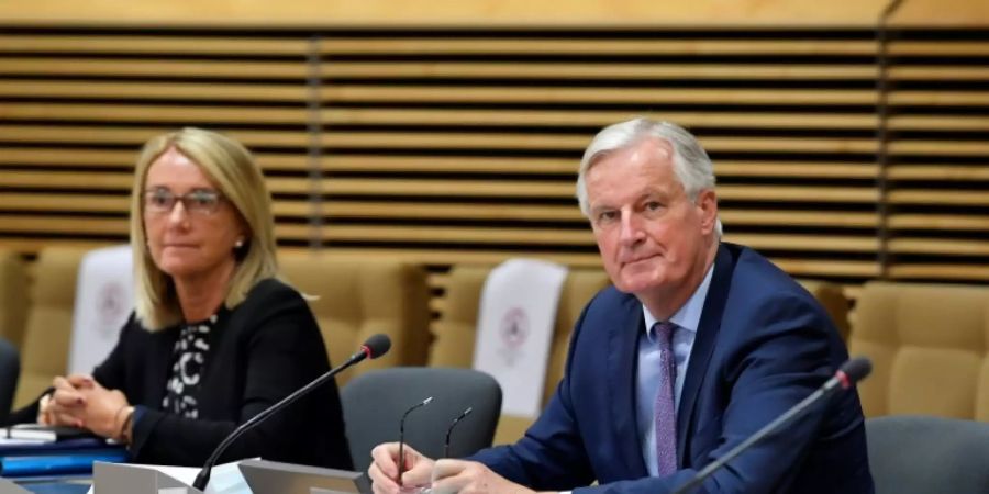 EU Brexit negotiator Michel Barnier said after last week's negotiations that 'serious divergences remain' as time slips away