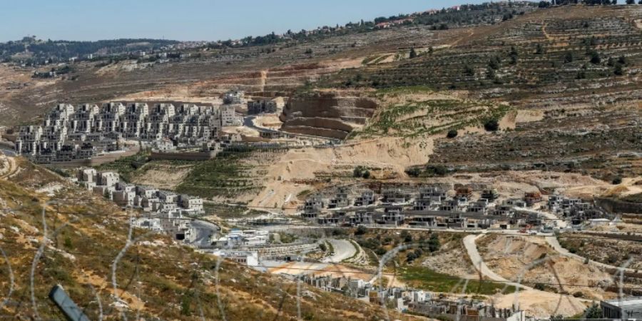 Jüdische Siedlung Givat Zeev im Westjordanland