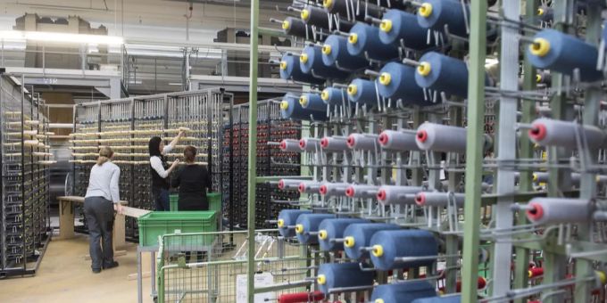 Die Textilfabrik Jenny Fabrics AG steht vor dem Aus. (Symbolbild) textilfabrik