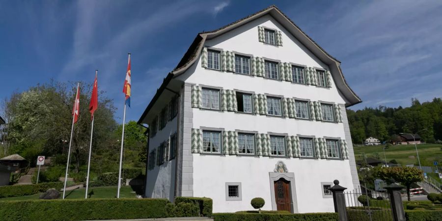 Das Gemeindehaus Tuggen im Kanton Schwyz.