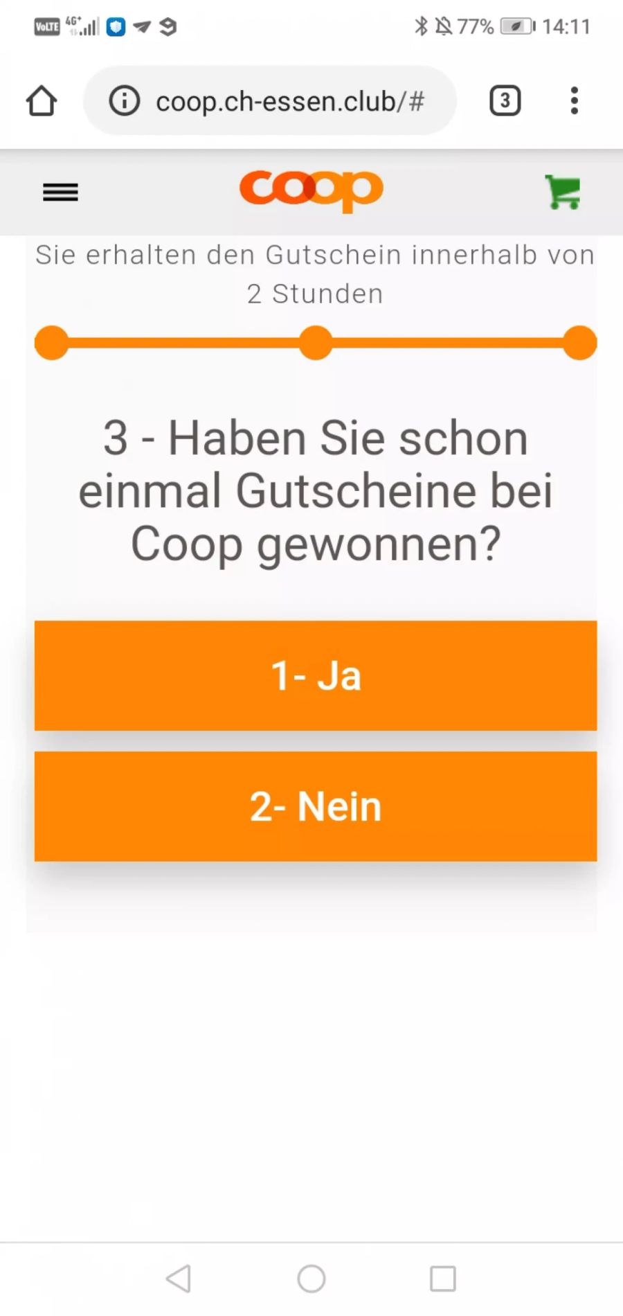 Hier dasselbe Spiel: Das Betrugsopfer soll denken, dass doppelte Gewinne verhindert werden.