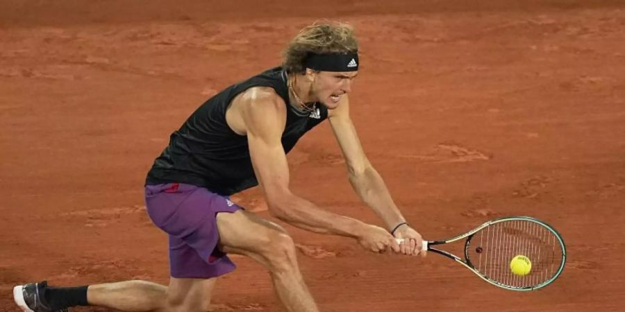 Hat sich bei den French Open kontinuierlich gesteigert: Alexander Zverev. Foto: Michel Euler/AP/dpa