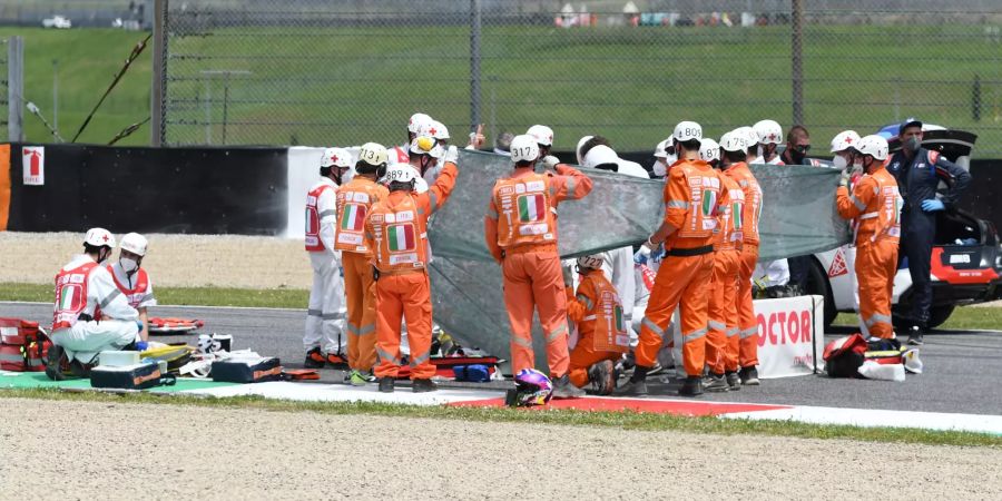 Jason Dupasquier Moto3 Unfall