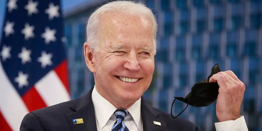 US-Präsident Joe Biden trifft zum Abschluss seiner Europareise am Dienstag in Genf ein. (Archivbild)