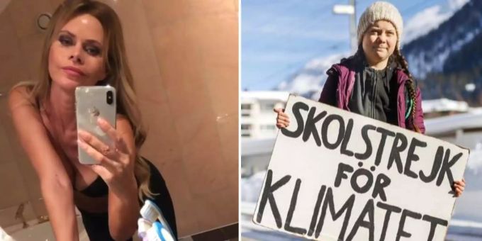 Irina Beller wettert gegen Greta Thunberg.