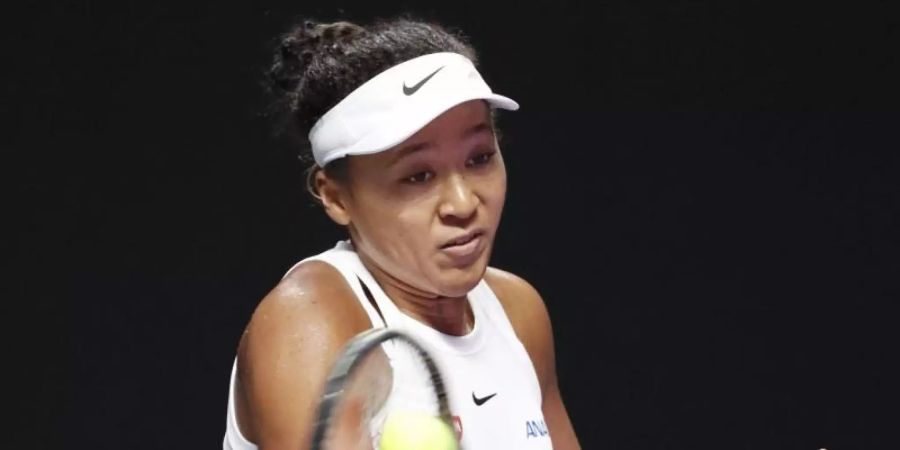 Naomi Osaka musste die WTA Finals aufgeben. Foto: -/kyodo/dpa