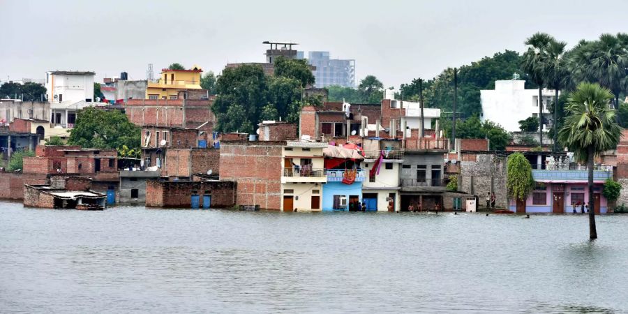 Hochwasser in Indien