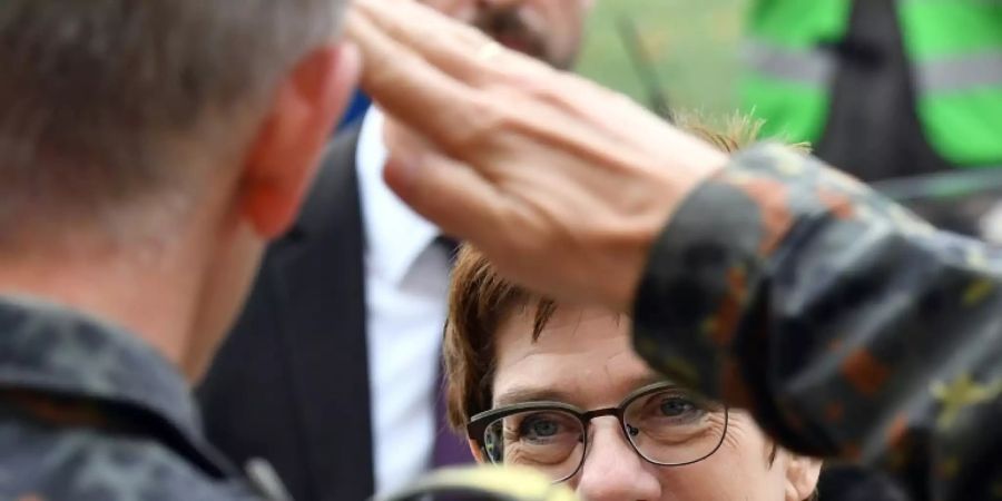 AKK am Mittwoch in Erfurt
