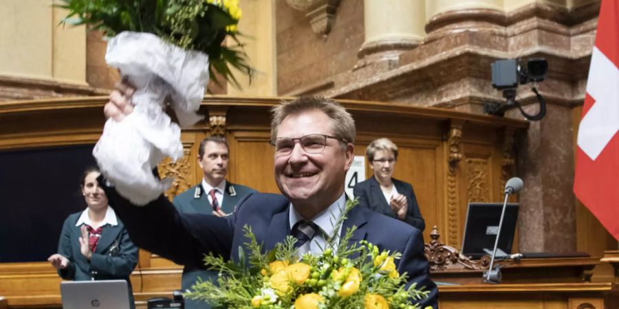 toni brunner abschied blumenstrauss