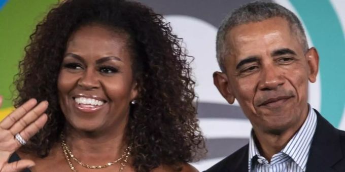 Für viele Menschen sind Michelle und Barack Obama ein Vorbild. Foto: Ashlee Rezin Garcia/Chicago Sun-Times/AP/dpa essen