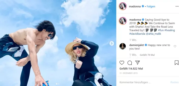 Madonna Verwohnt Lover Mit 40 000 Franken Ferien Auf Den Malediven