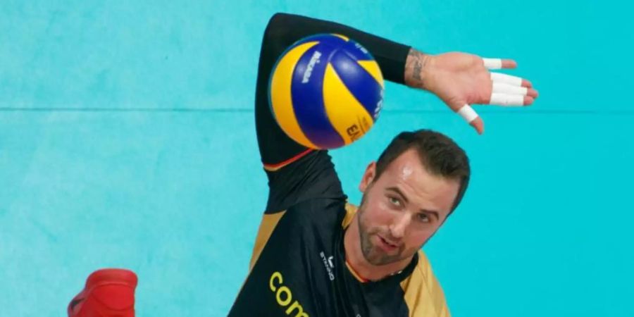 Will unbedingt zu Olympia nach Tokio: Volleyball-Star Georg Grozer. Foto: Vdb/Ronald Hoogendoorn/CEV/ANP/dpa