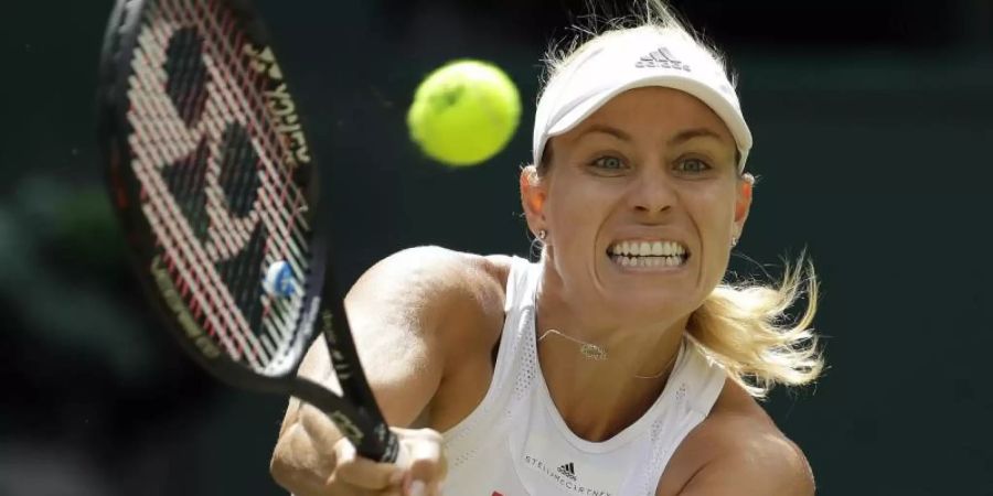 Angelique Kerber denkt noch nicht an das Ende ihrer Karriere. Foto: Ben Curtis/AP/dpa