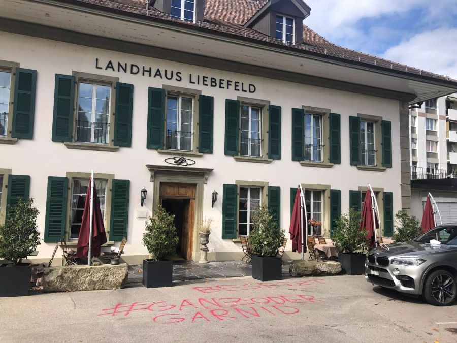 Das Restaurant Landhaus in Liebefeld BE.