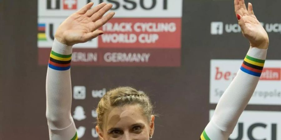 Beendete ihre Bahnrad-Karriere: Miriam Welte. Foto: Soeren Stache