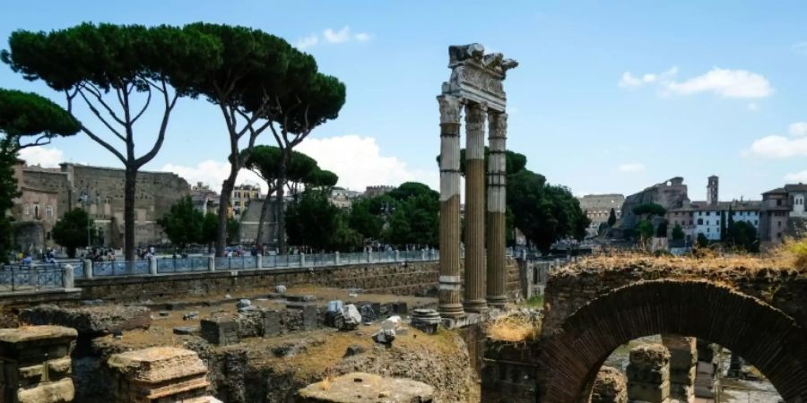 Das Forum romanum in Rom