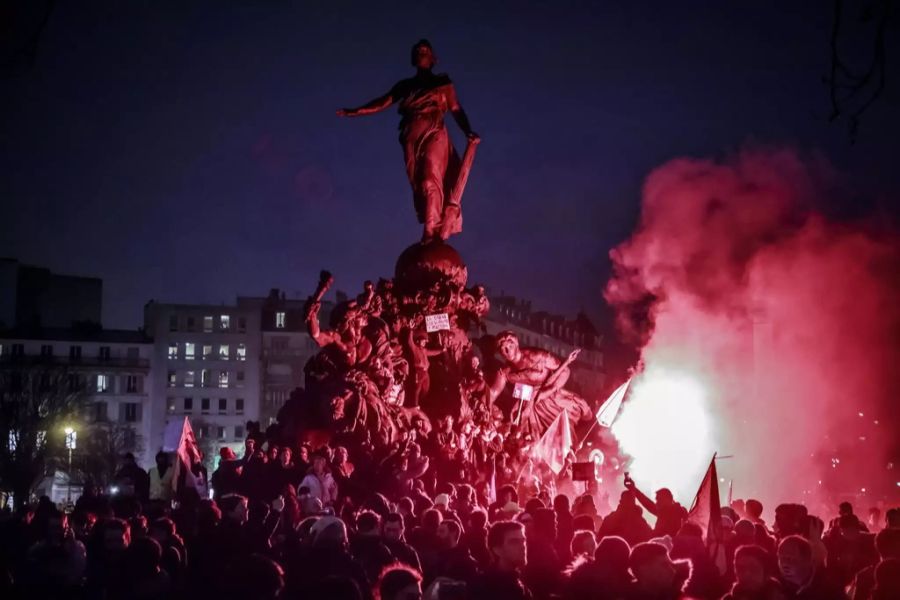 frankreich streik